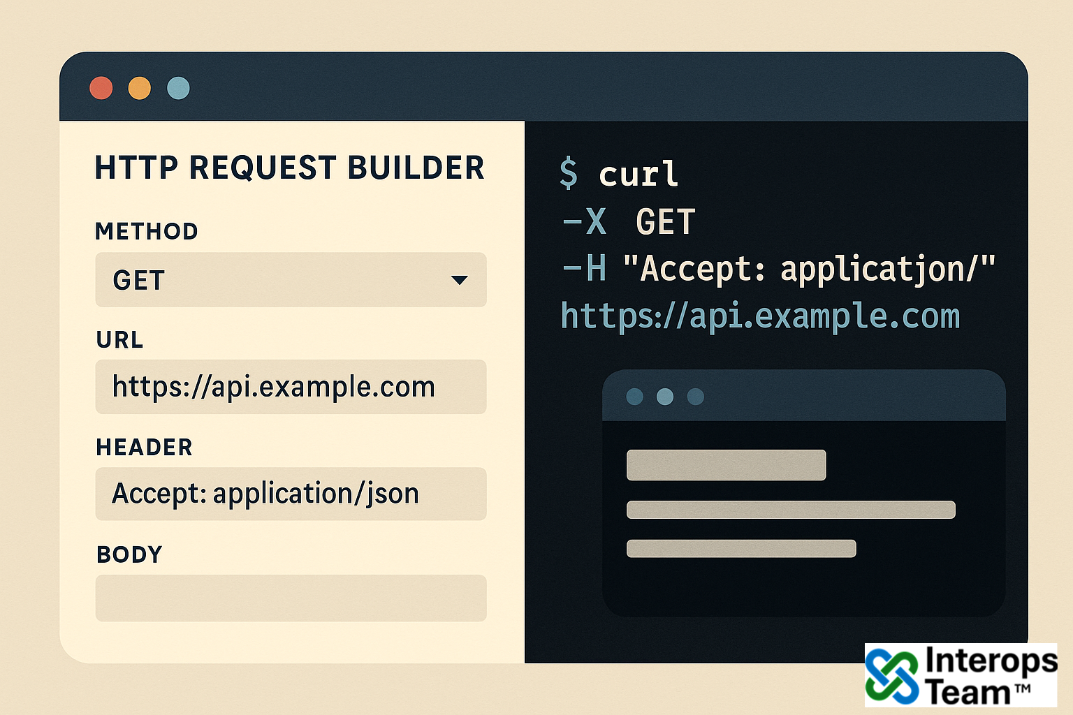 }HTTP Request Builder (curl)